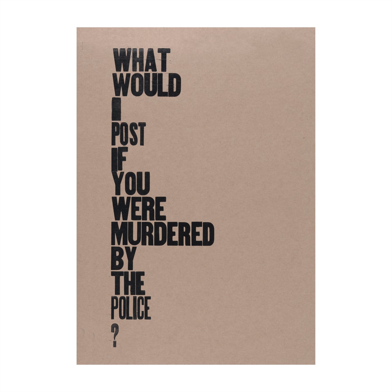 英語 What Would I Post? ポスター-2