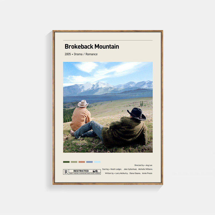 ブロークバック・マウンテン 映画 ポスター Brokeback Mountain