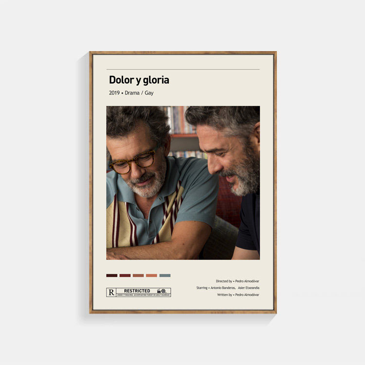 ペイン・アンド・グローリー 映画 ポスター Dolor y gloria