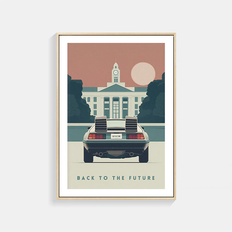 バック・トゥ・ザ・フューチャー 映画 ポスター Back to the Future