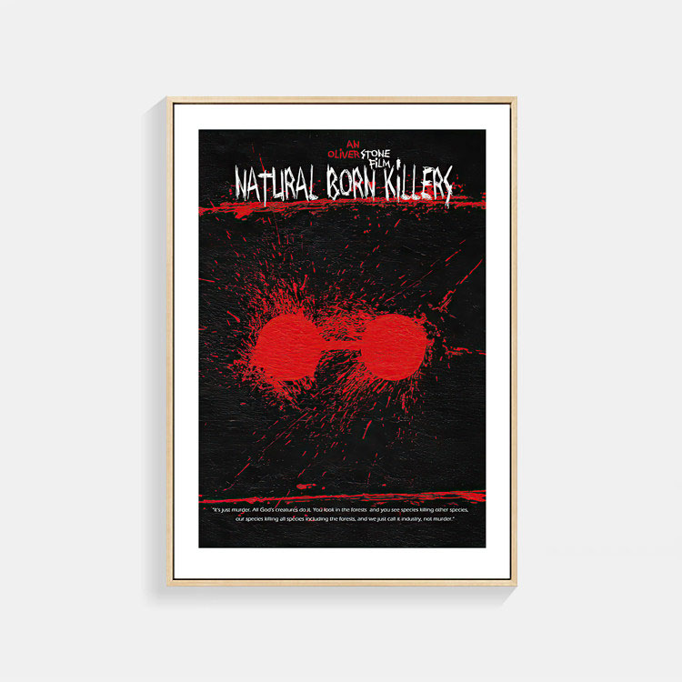 ナチュラル・ボーン・キラーズ 映画 ポスター Natural Born Killers