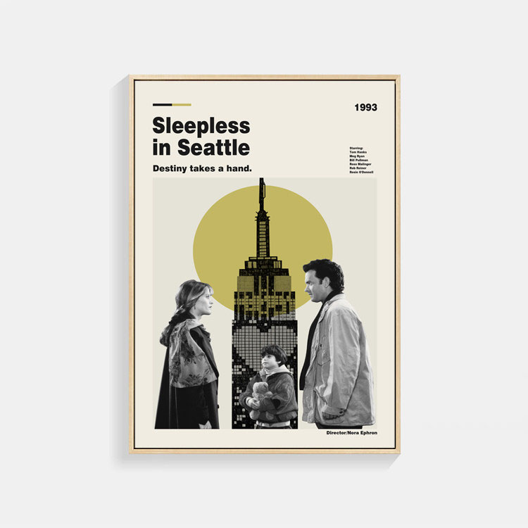 めぐり逢えたら 映画 ポスター Sleepless in Seattle