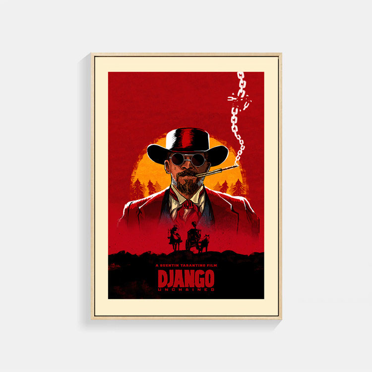 ジャンゴ 繋がれざる者 映画 ポスター Django Unchained