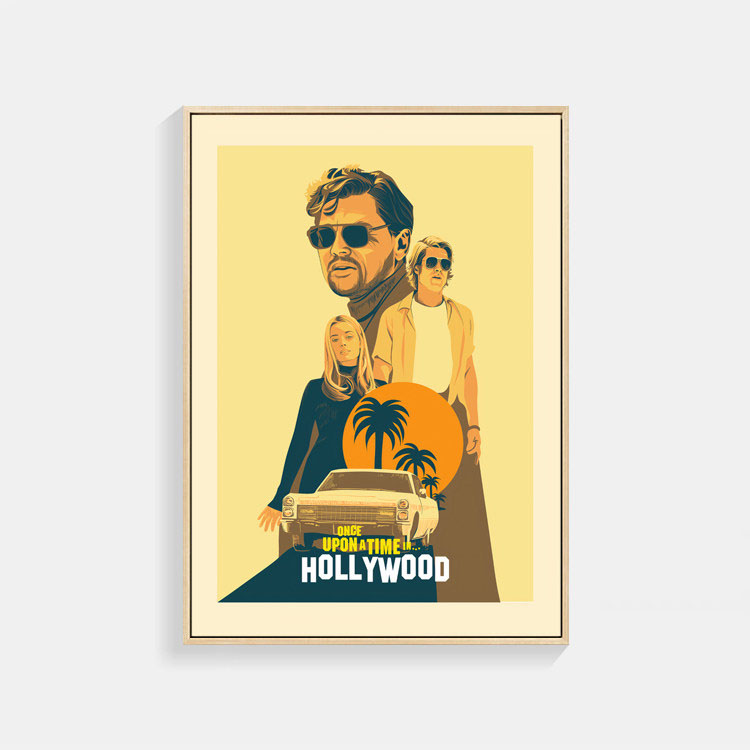 ワンス・アポン・ア・タイム・イン・ハリウッド 映画 ポスター