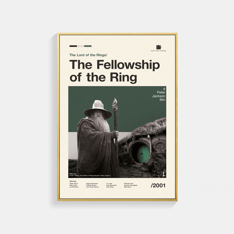 ロード・オブ・ザ・リング 旅の仲間 映画 ポスター The Lord of the Rings: The Fellowship of the Ring