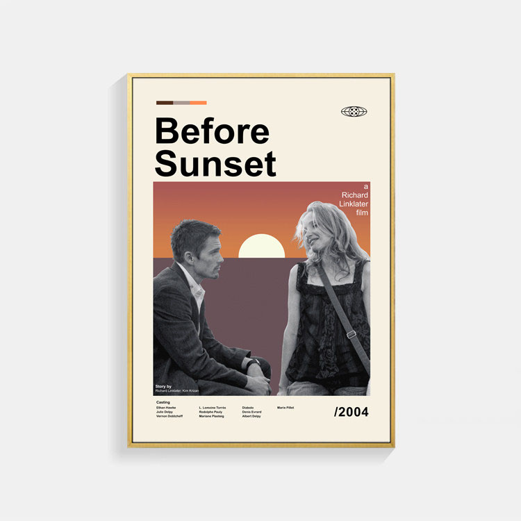 ビフォア・サンセット 映画 ポスター Before Sunset