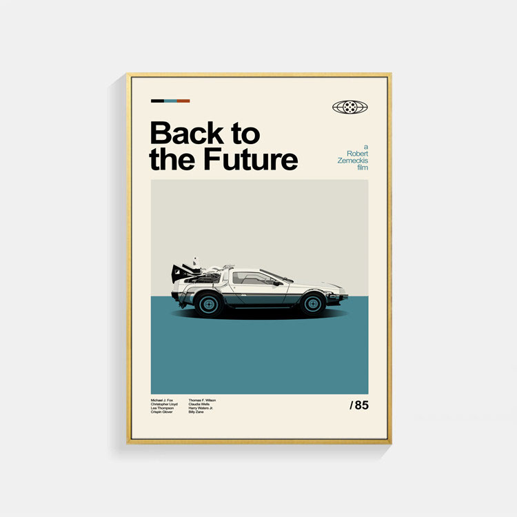 バック・トゥ・ザ・フューチャー 映画 ポスター Back to the Future