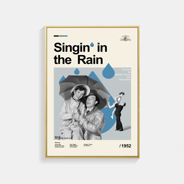 雨に唄えば 映画 ポスター Singin' in the Rain