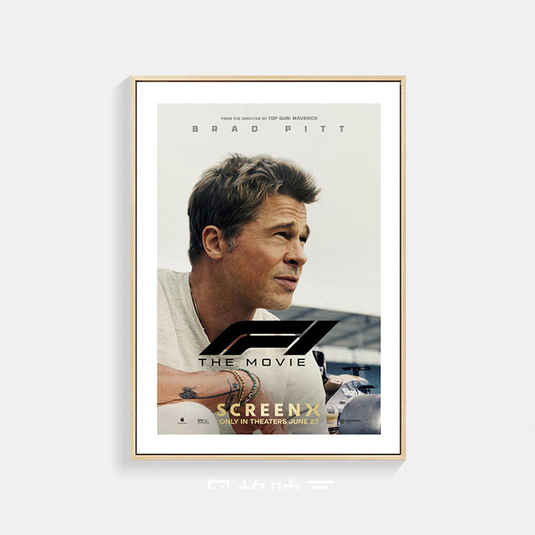 映画 F1 エフワン ブラッド・ピット ポスター 公式