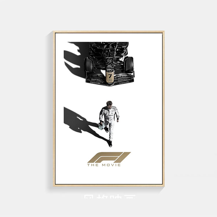 映画 F1 エフワン アートポスター