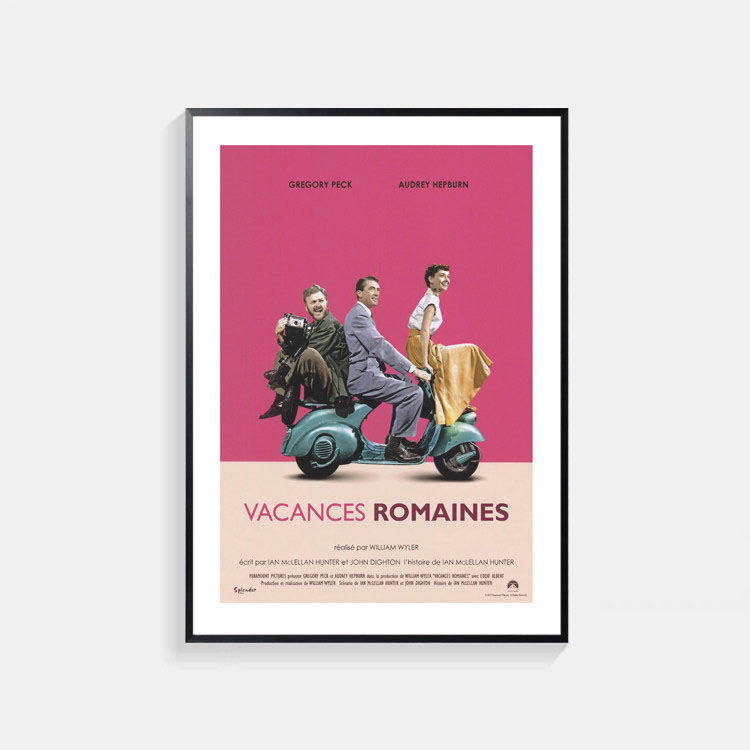 映画 ローマの休日 ポスター 面白い