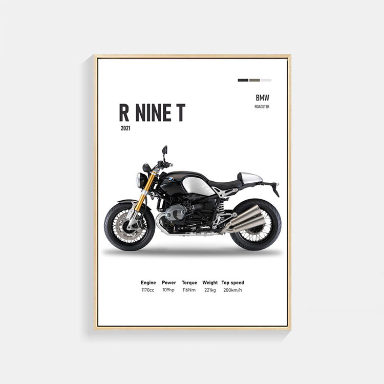 2021 R Nine T BMW バイク ポスター 30×40cm
