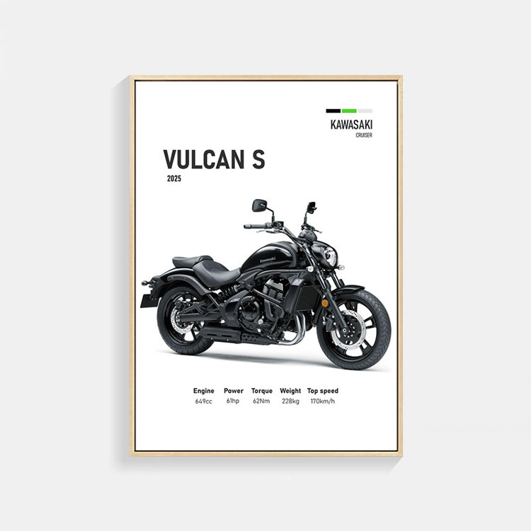 2025 Vulcan S カワサキ バイク ポスター A3