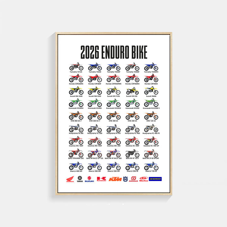 2026 オフロードバイク ポスター A3