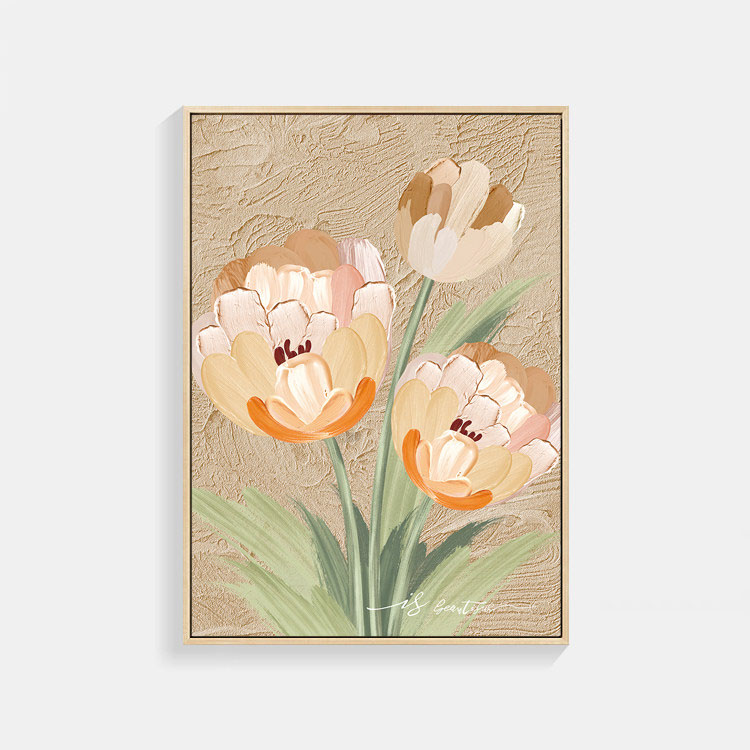 花 絵画 ポスター A3